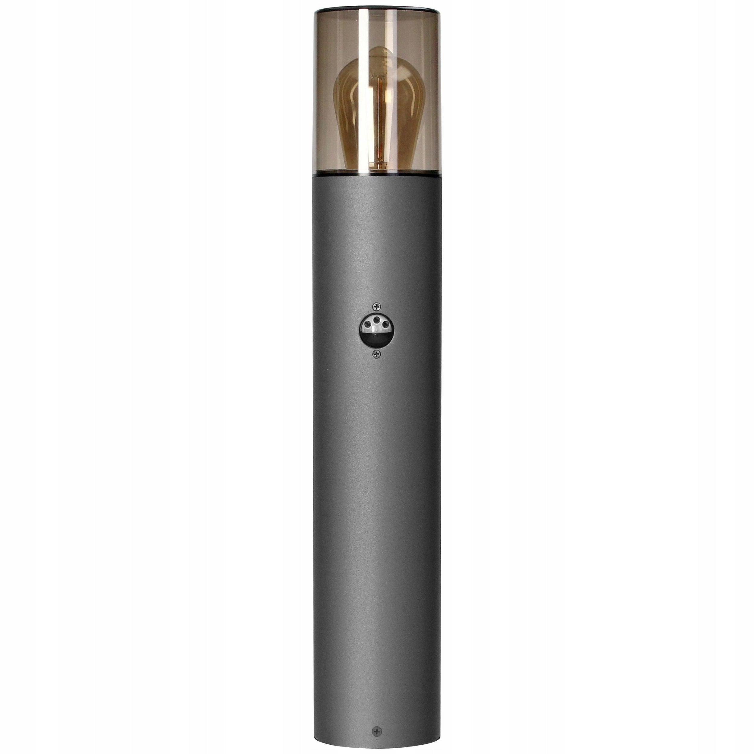 LED Garden Lamp E27 with MOTION SENSOR Standing Garden Post 50cm IP54 Product height 50 cm