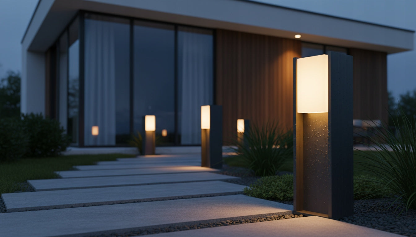 LED Garden Lamp Outdoor PHILIPS BRIDGE E27 IP44 STANDING POST 40cm Manufacturer code 8719514385825
