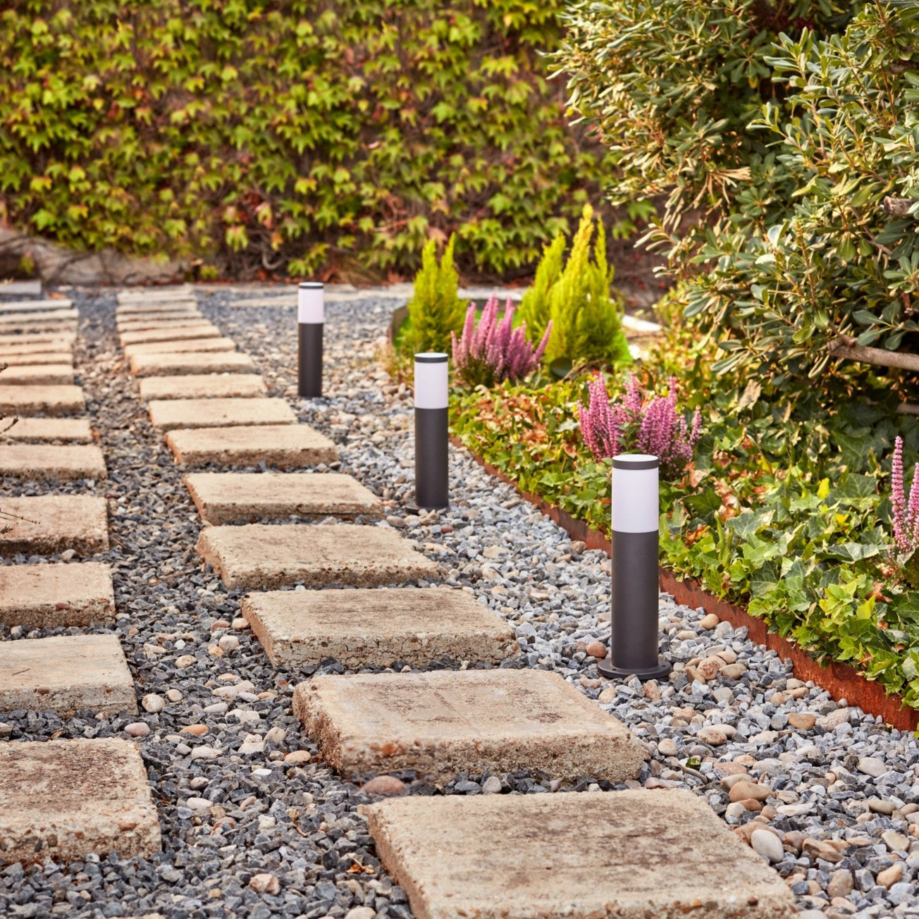 LED Garden Lamp Outdoor PHILIPS UTRECHT E27 IP44 STANDING POST 45cm Product height 45 cm