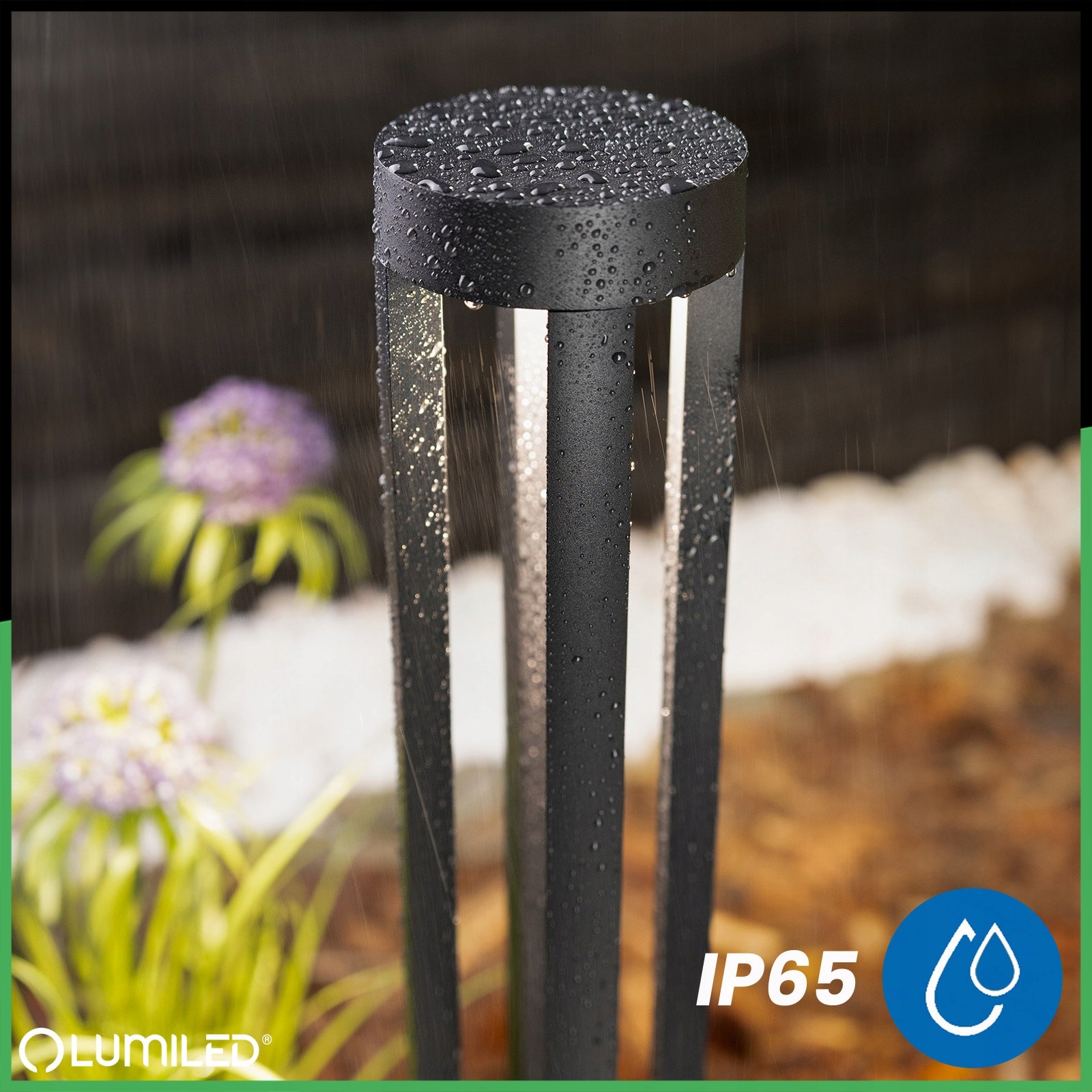 LED Garden Lamp Outdoor Standing Garden POST 80cm 12W Waterproof Product height 80 cm