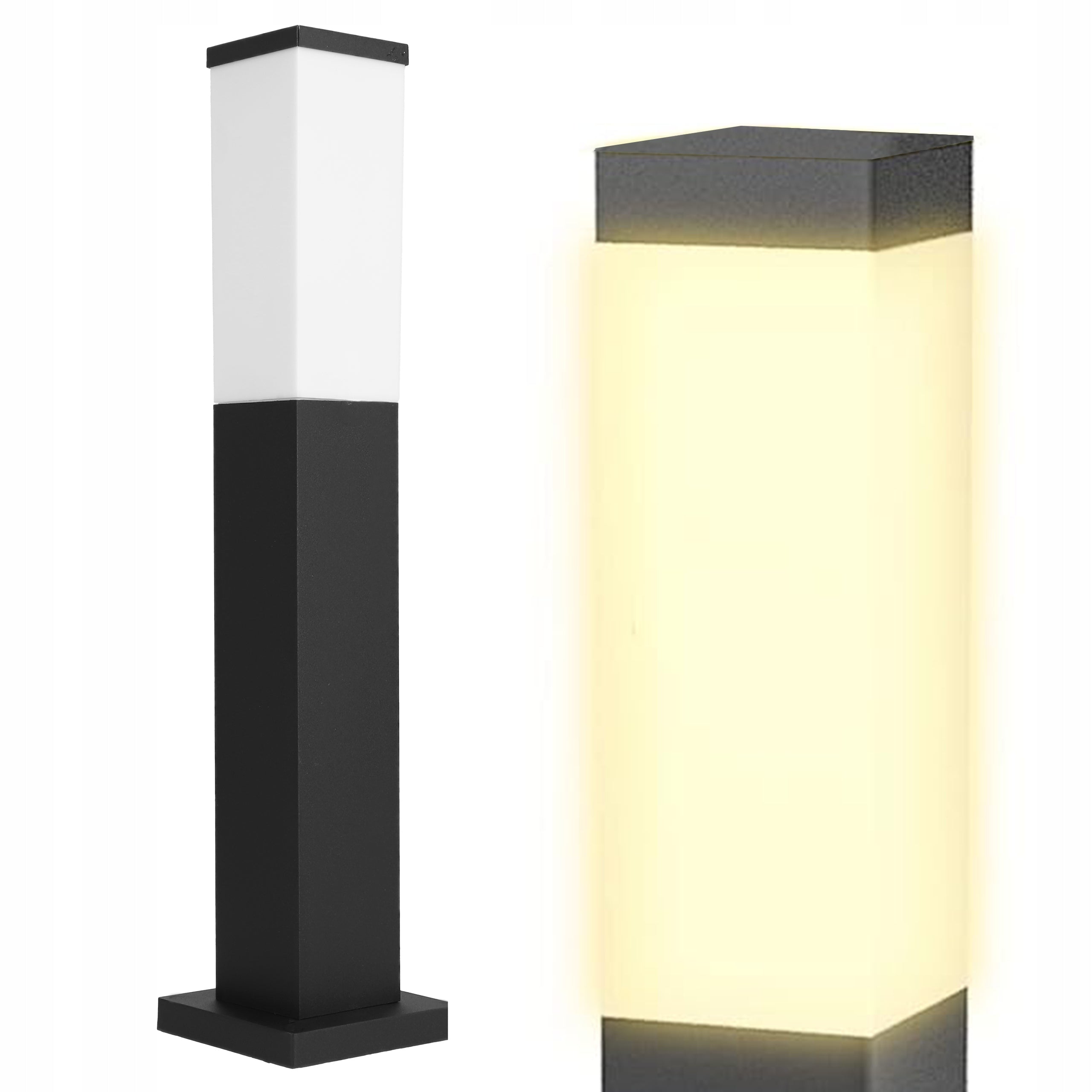 LED Garden Lamp Outdoor Standing Light Bulb Post E27 230V IP54 65cm