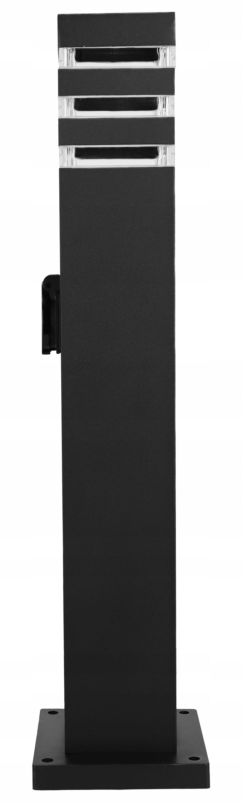 LED Garden Lamp Outdoor Standing Post 1X Socket 230V E27 IP54 60cm Power supply mains