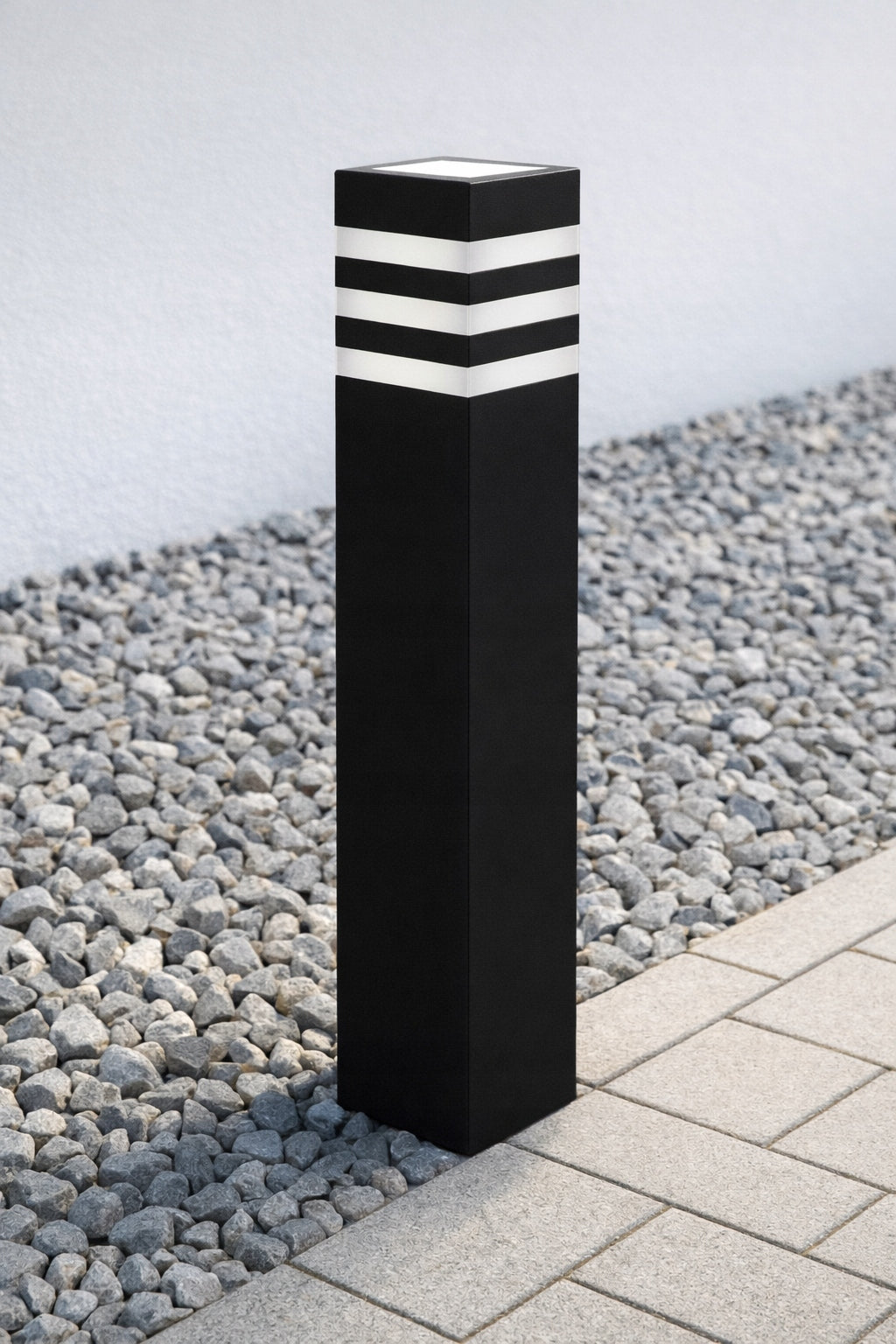 LED Garden Lamp Outdoor Standing Post 230V E27 IP44 60cm black Brand SuperLED