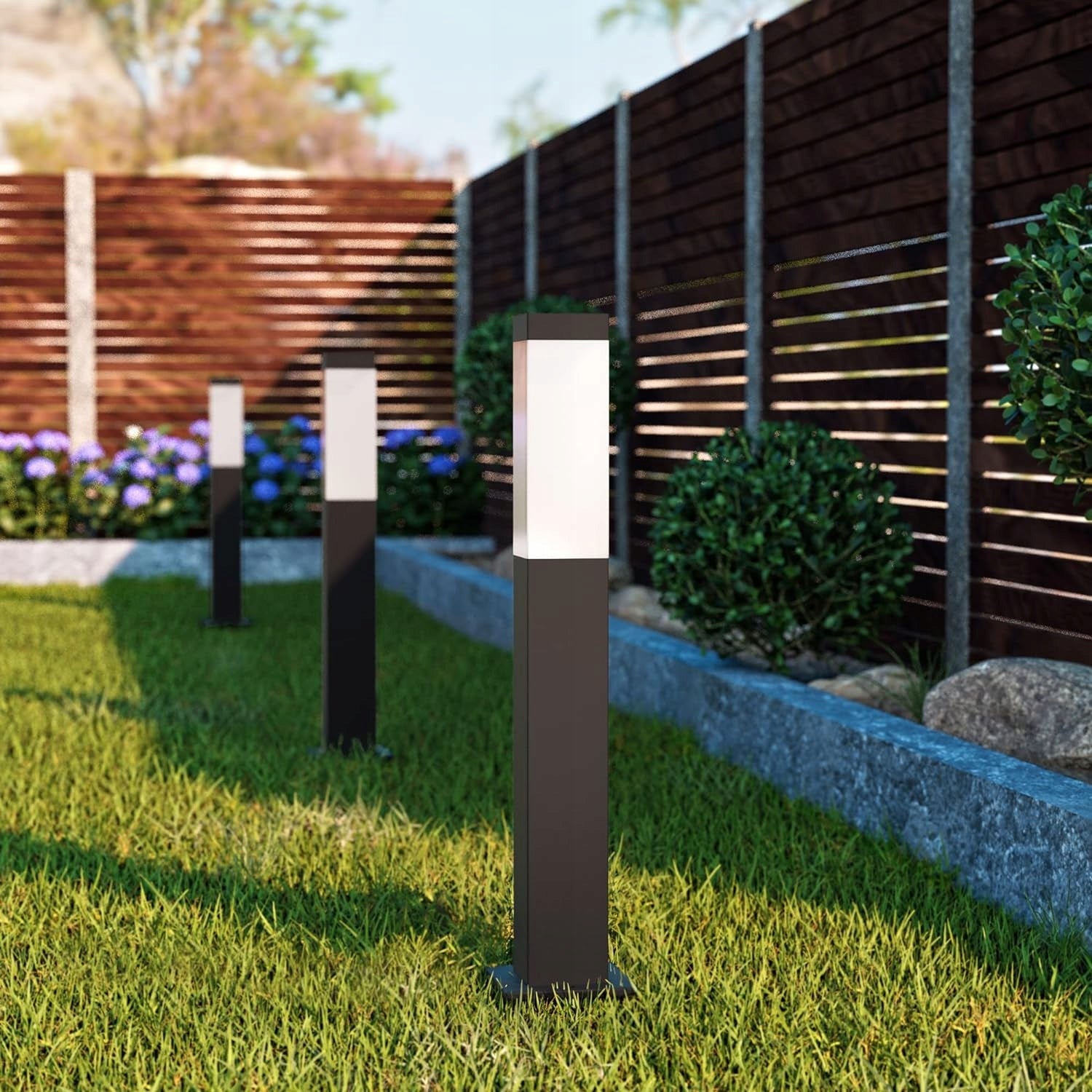 LED Garden Lamp Outdoor Standing Post E27 IP54 45cm Manufacturer code 7110