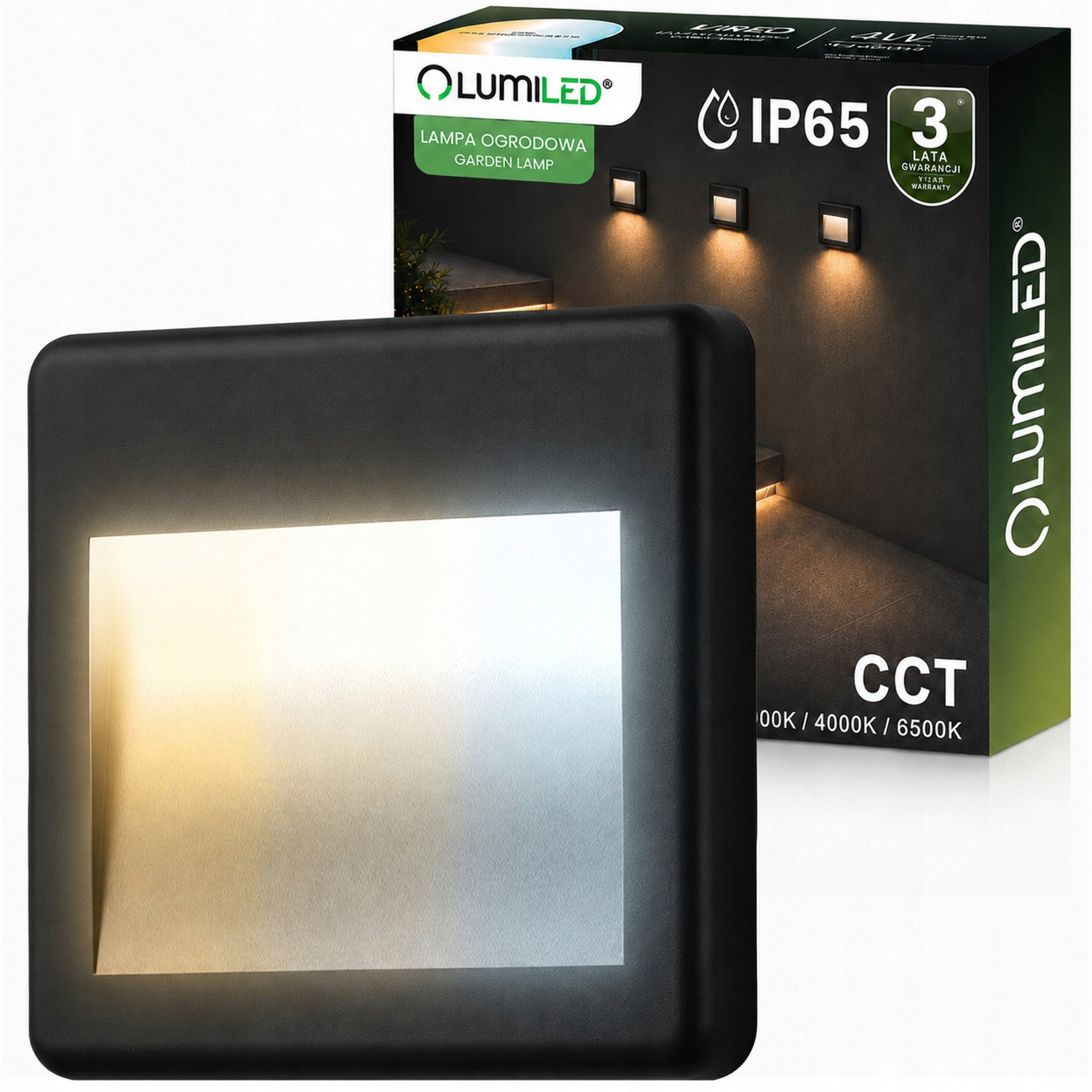 LED Garden Lamp Outdoor Wall Facade Wall Lamp 4W 3 COLORS IP65