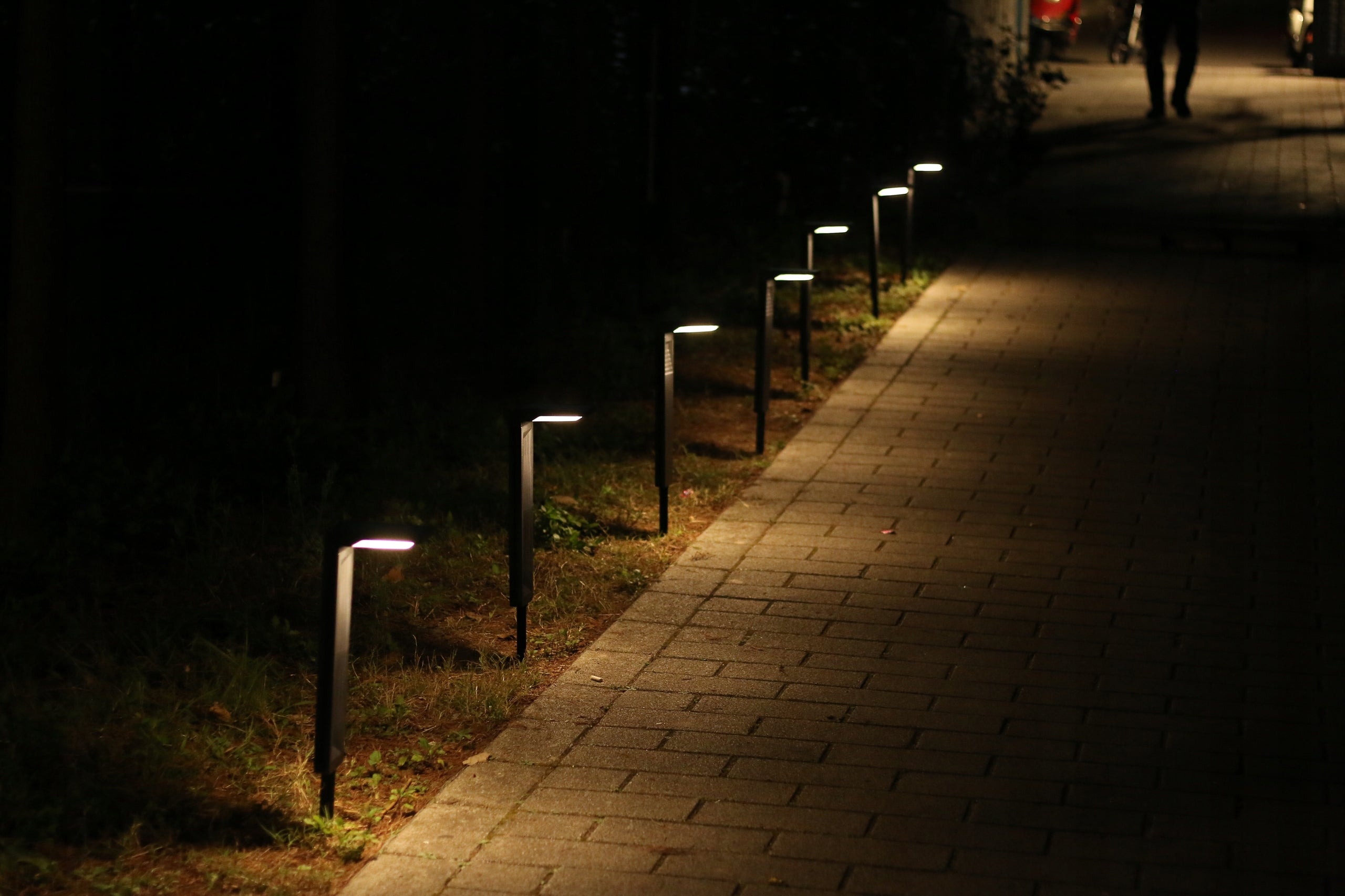 LED Garden Lamp SOLAR 41cm Outdoor LED Standing Post Manufacturer code 0567