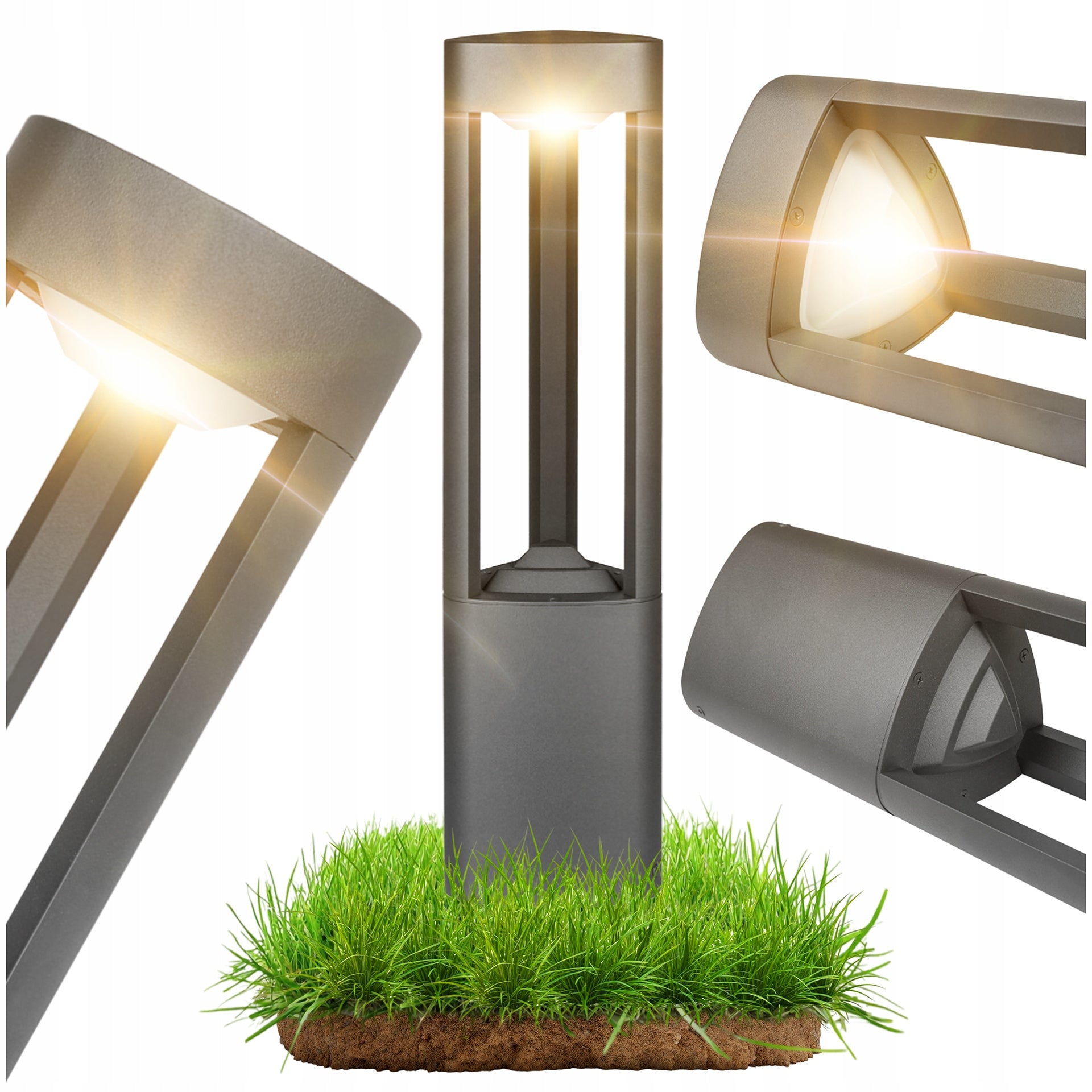 LED Garden Lamp Standing 60cm Outdoor Standing Post GX53 LED IP44