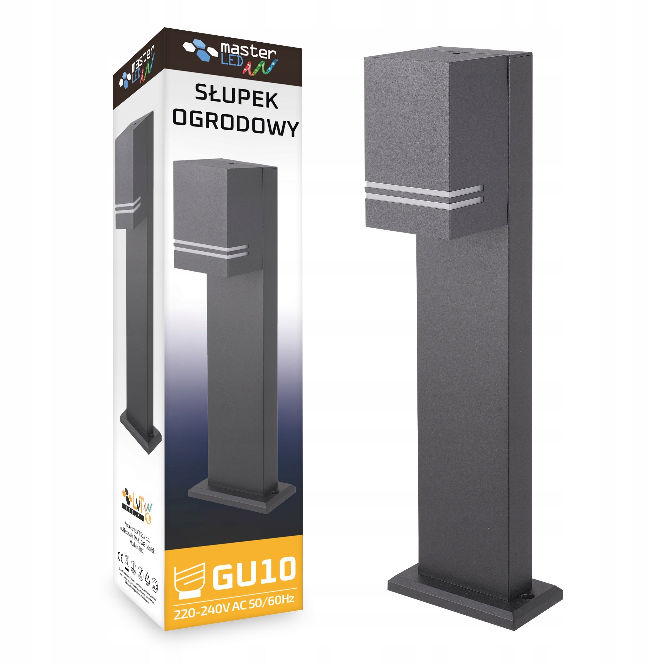 LED Garden Lamp Standing Post 50cm Outdoor GU10 IP44 LED