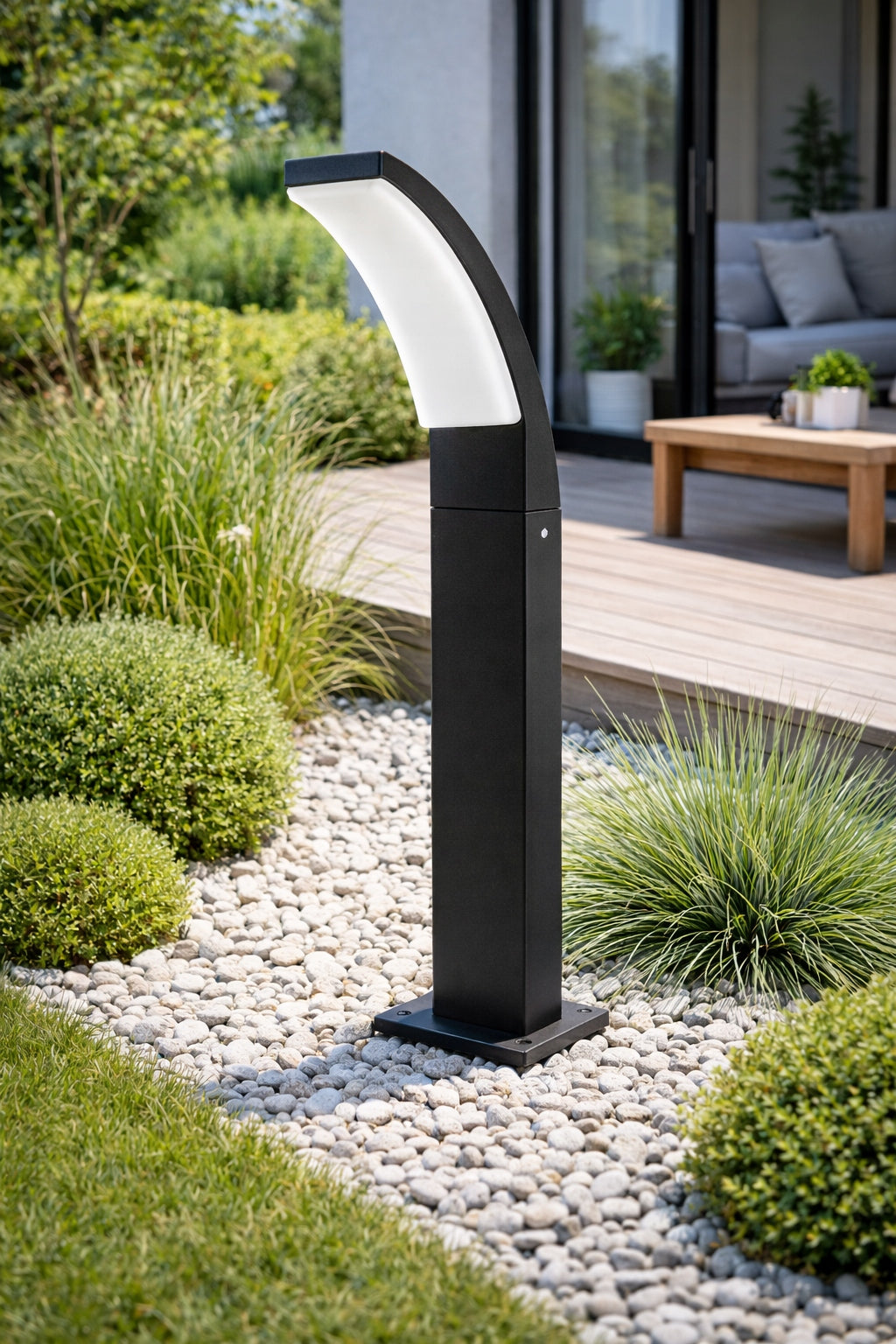 LED Garden Lamp Standing Post 60 cm 12W LED 1320lm 4000K SuperLED Packaging status original