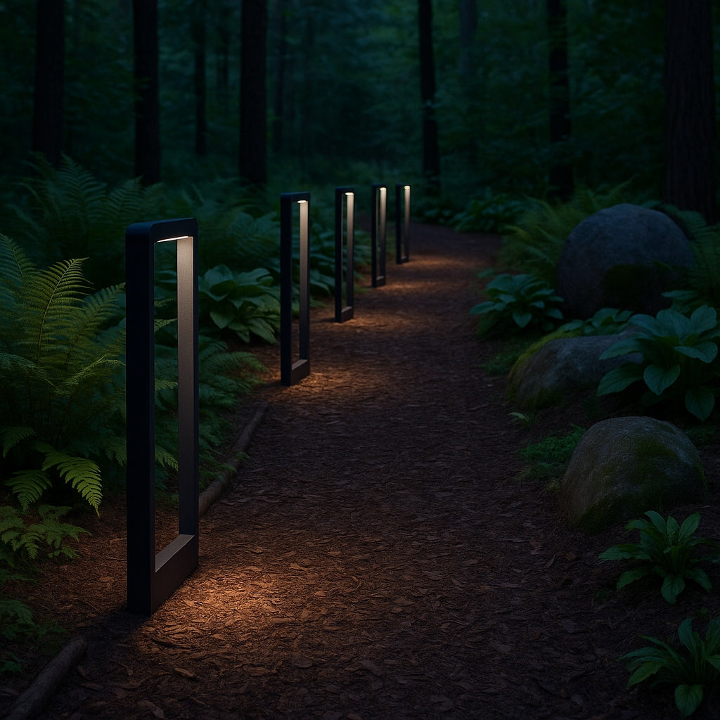LED Garden Lamp Standing Post 60cm Outdoor 4000K LED Black Manufacturer code 8809