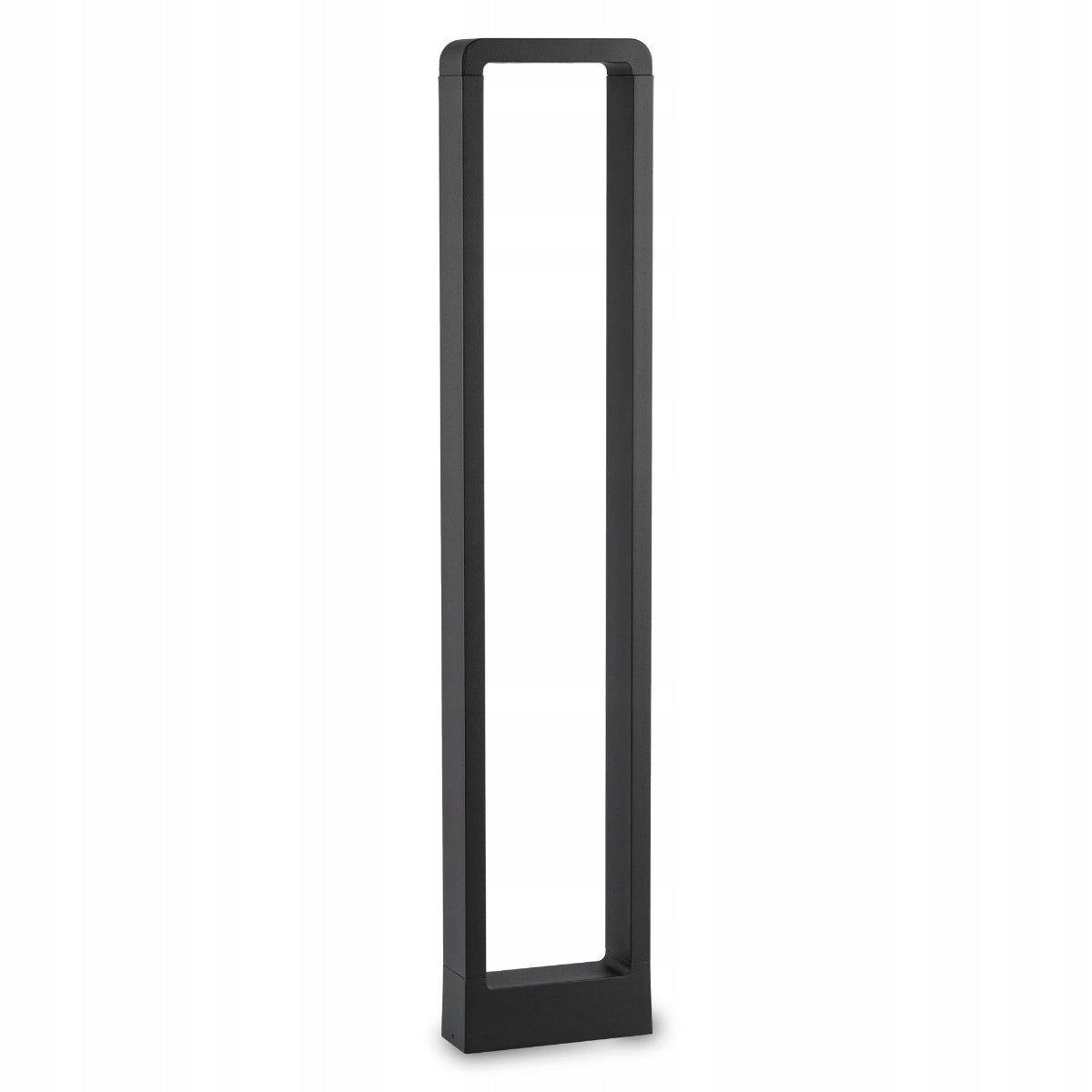 LED Garden Post 10W Outdoor Lamp 80cm Black Modern Erica 4000K Brand Lumiled