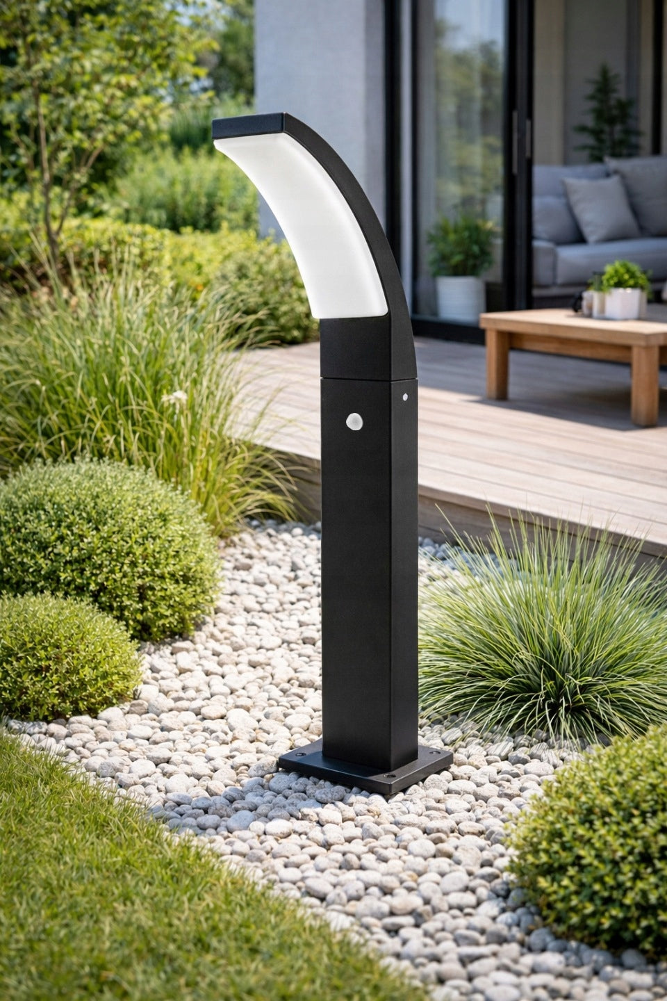 LED Garden Standing Post 12W 130W 60 cm 4000K + PIR Motion Sensor Manufacturer code 8458