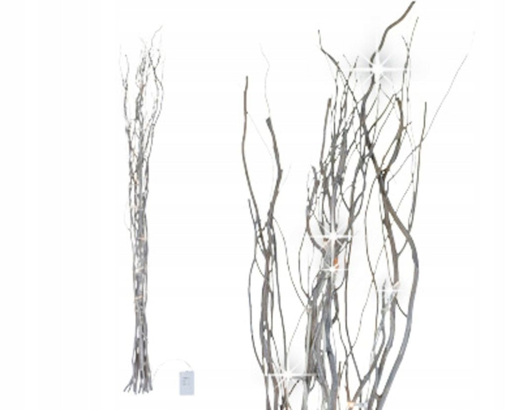 LED ILLUMINATED WILLOW BRANCHES 120cm VINTAGE