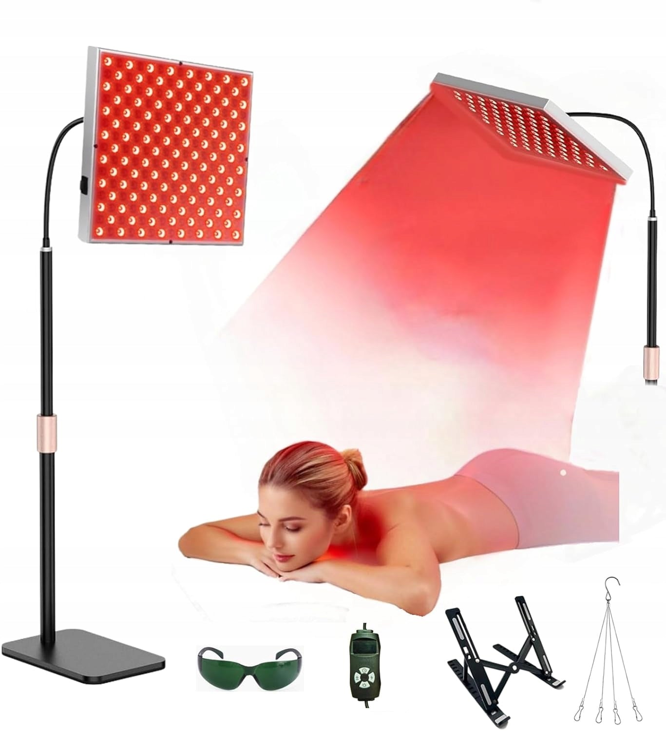 LED LAMP FOR RED LIGHT THERAPY 225 LED 660NM 850NM