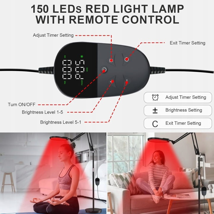 LED LAMP RED LIGHT THERAPY RED HEALING TIMER Brand no brand