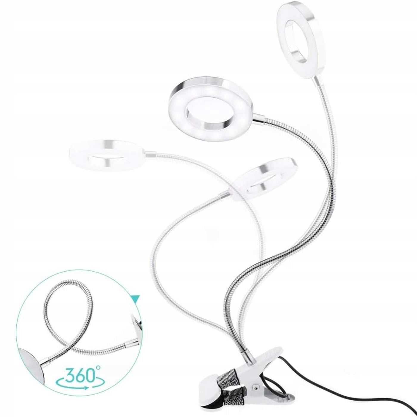 LED LAMP WITH HANDLE FOR USB SERVICE RING TABLE Packaging status original