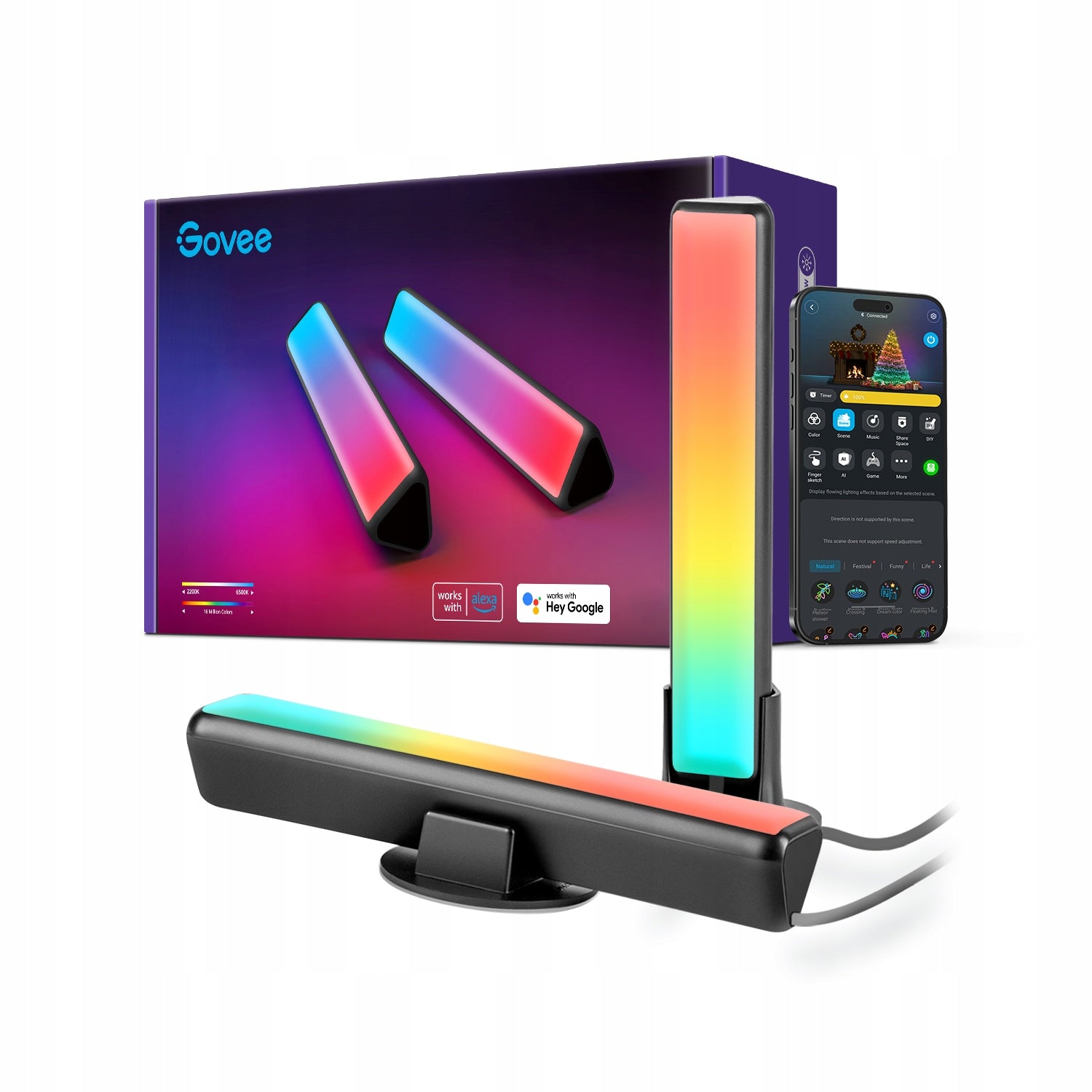 LED LAMPS H6056 GOVEE RGBICWW WIFI CONTROL HIT