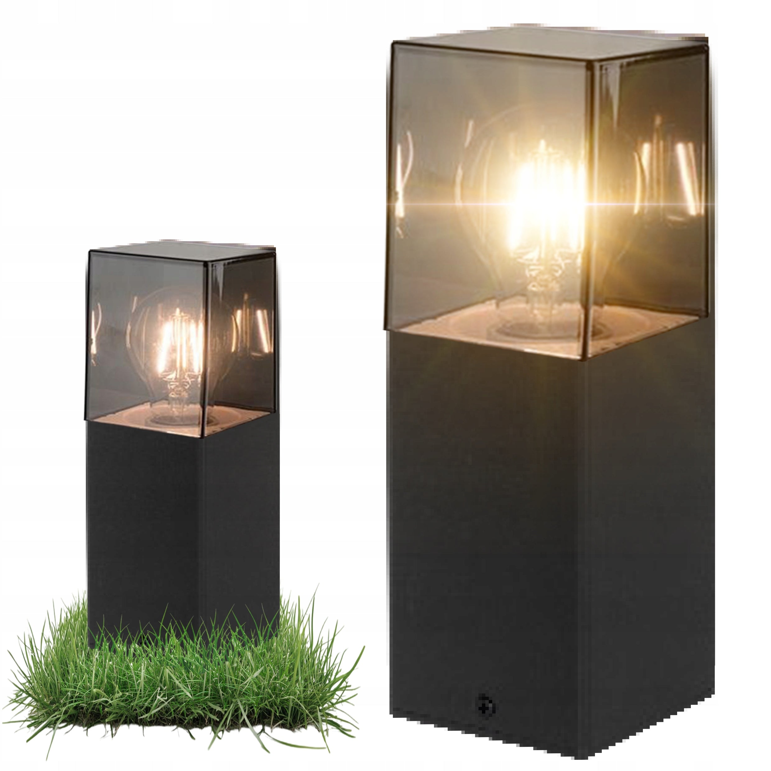 LED Lamp Freestanding Lighting Post Low Small 30cm Outdoor E27 Packaging status original