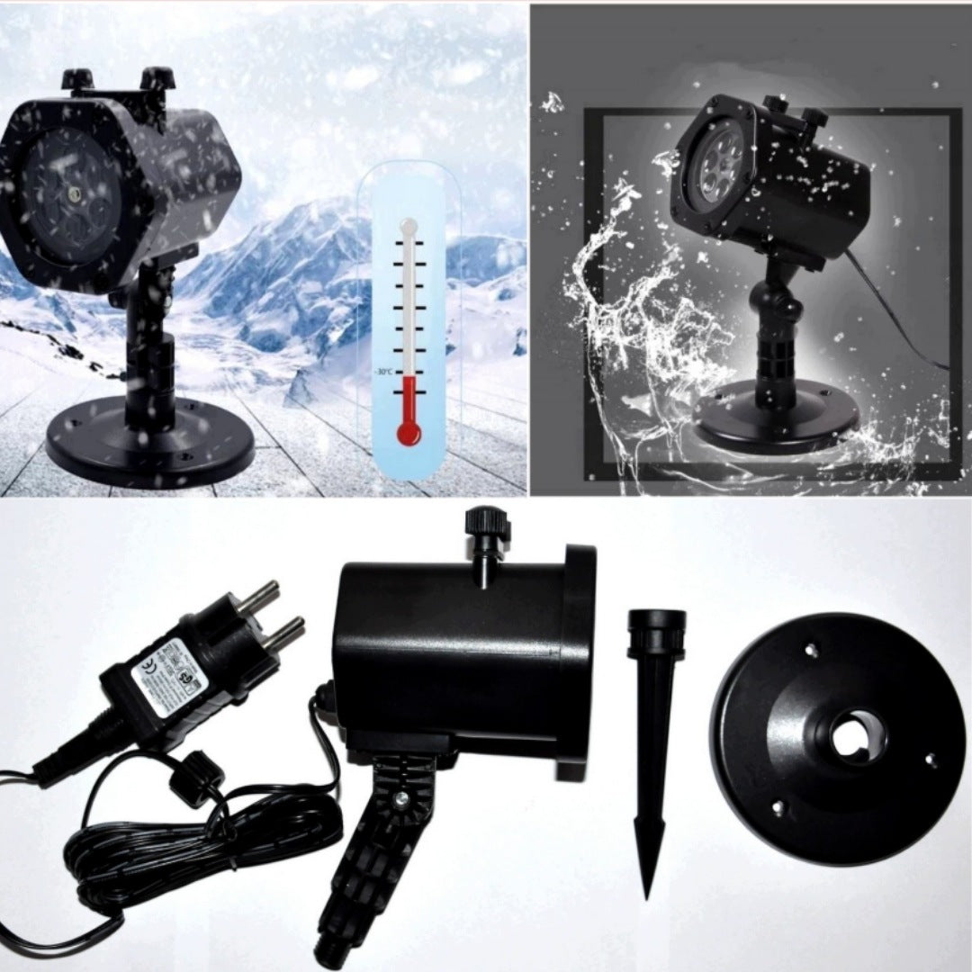 LED Laser Christmas Projector- Realistic Falling Snow Effect Brand no brand