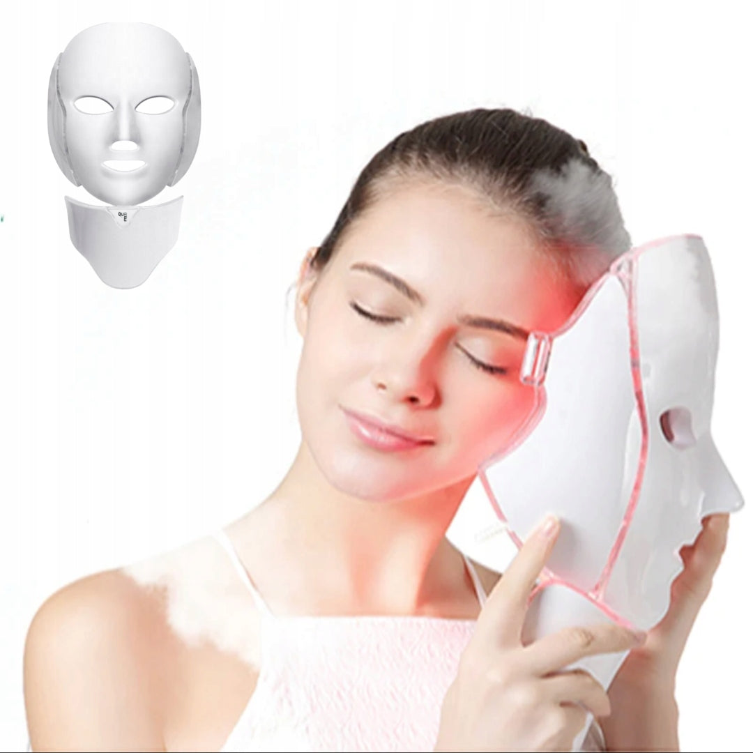 LED MASK 7 COLORS FOR NECK FACE AND CHEST BEAUTIFYING Manufacturer code QSKY