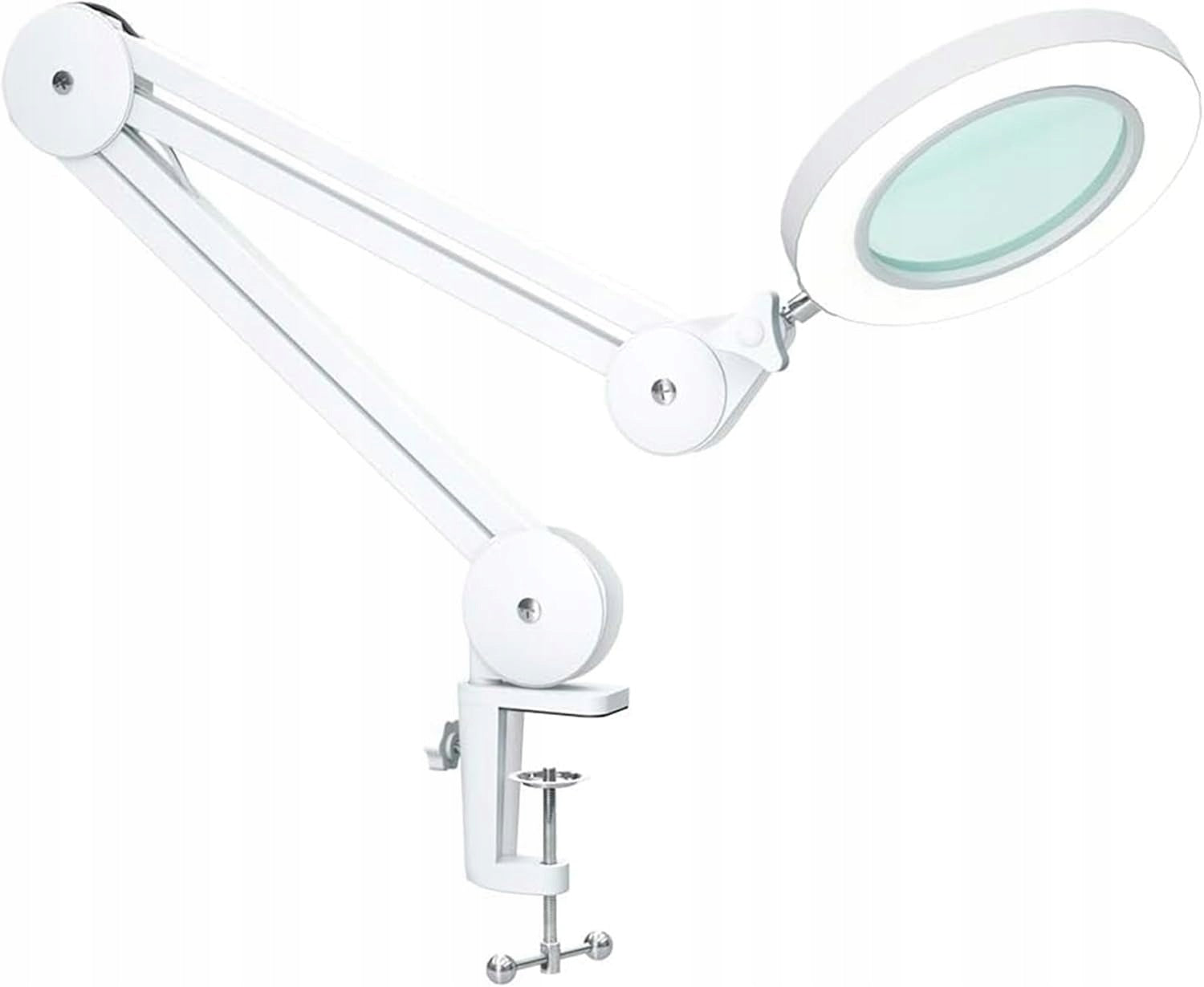 LED Magnifying Cosmetic Lamp 5X Magnification with Dimming