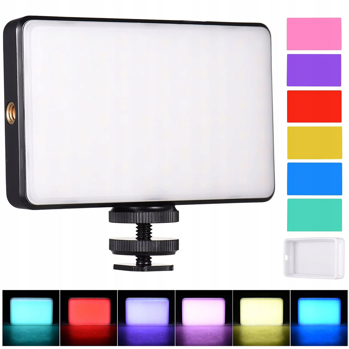 LED Movie Photo Lamp Continuous Lighting WARM COLD ADAPT for Phone Manufacturer code 110079