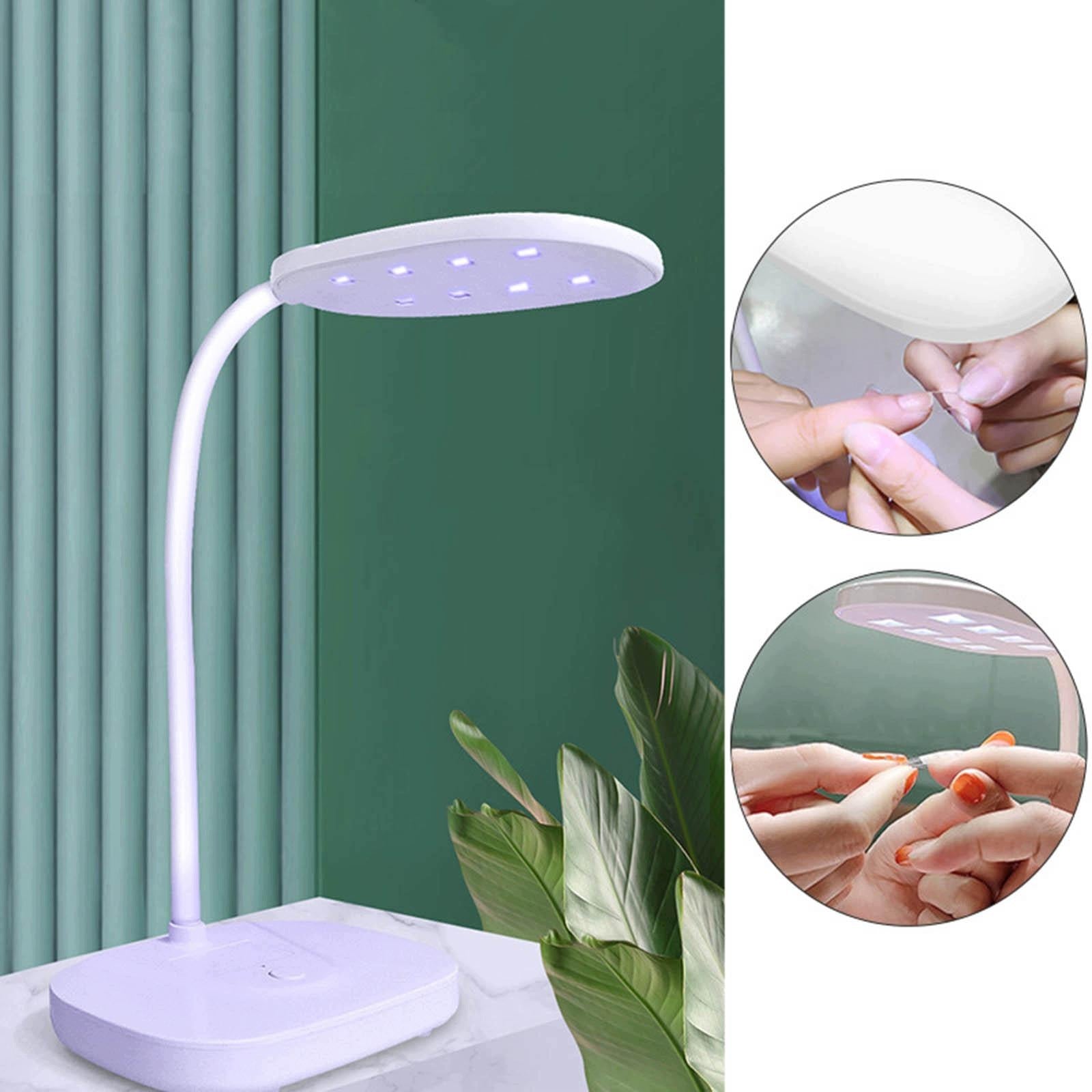 LED Nail Lamp Foldable Lightweight Portable Accessories White for Plug In Medical device type accessories for a medical device or a product without an intended medical purpose