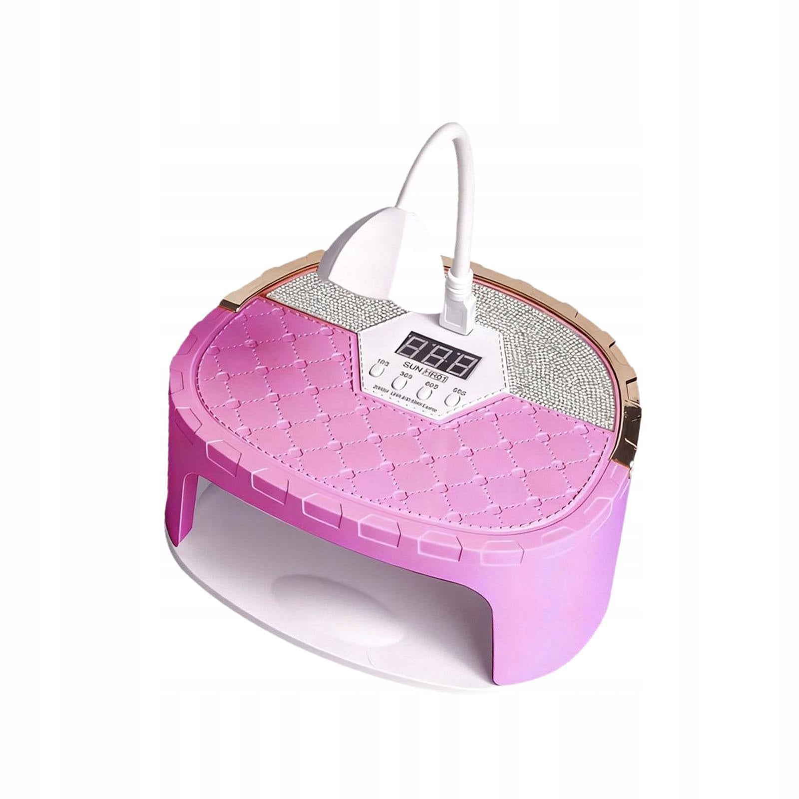 LED Nail Lamp Nail Dryer Auto Sensing 45 LED Beads with LCD Display pink Medical device type accessories for a medical device or a product without an intended medical purpose