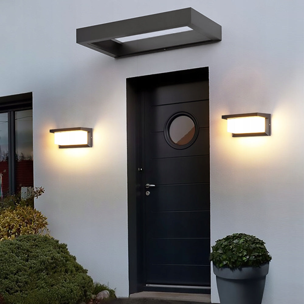 LED OUTDOOR WALL LAMP OVER ENTRANCE DOOR WITH 18W Motion Sensor EAN (GTIN) 6940761354148