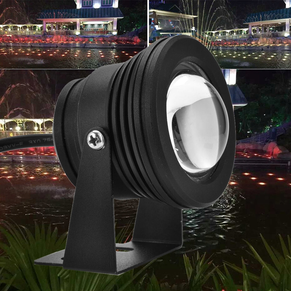 LED POOL POND LAMP RGB 10W 90 DEGREE IP67 MOUNT Packaging status original