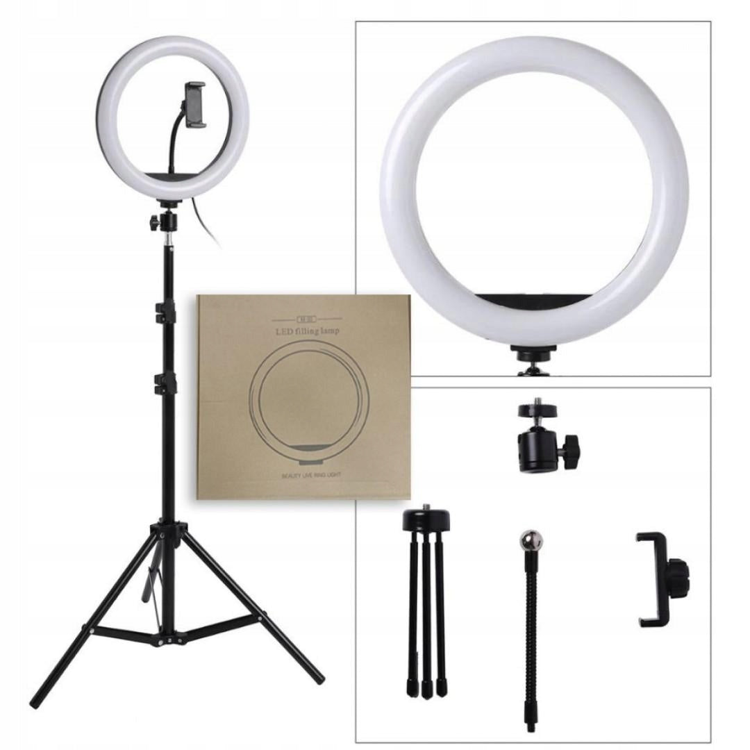 LED RING LAMP 12,6'' TRIPOD HOLDER M33E