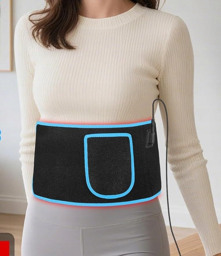 LED Red Light Therapy Belt 660nm 850nm Back Hand Leg Body Grey Medical device yes