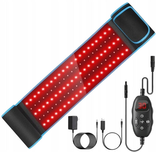 LED Red Light Therapy Belt 660nm 850nm Back Hand Leg Body Grey
