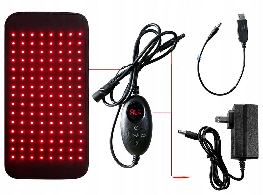 LED Red Light Therapy Belt 660nm 850nm Infrared Panel. Medical device no