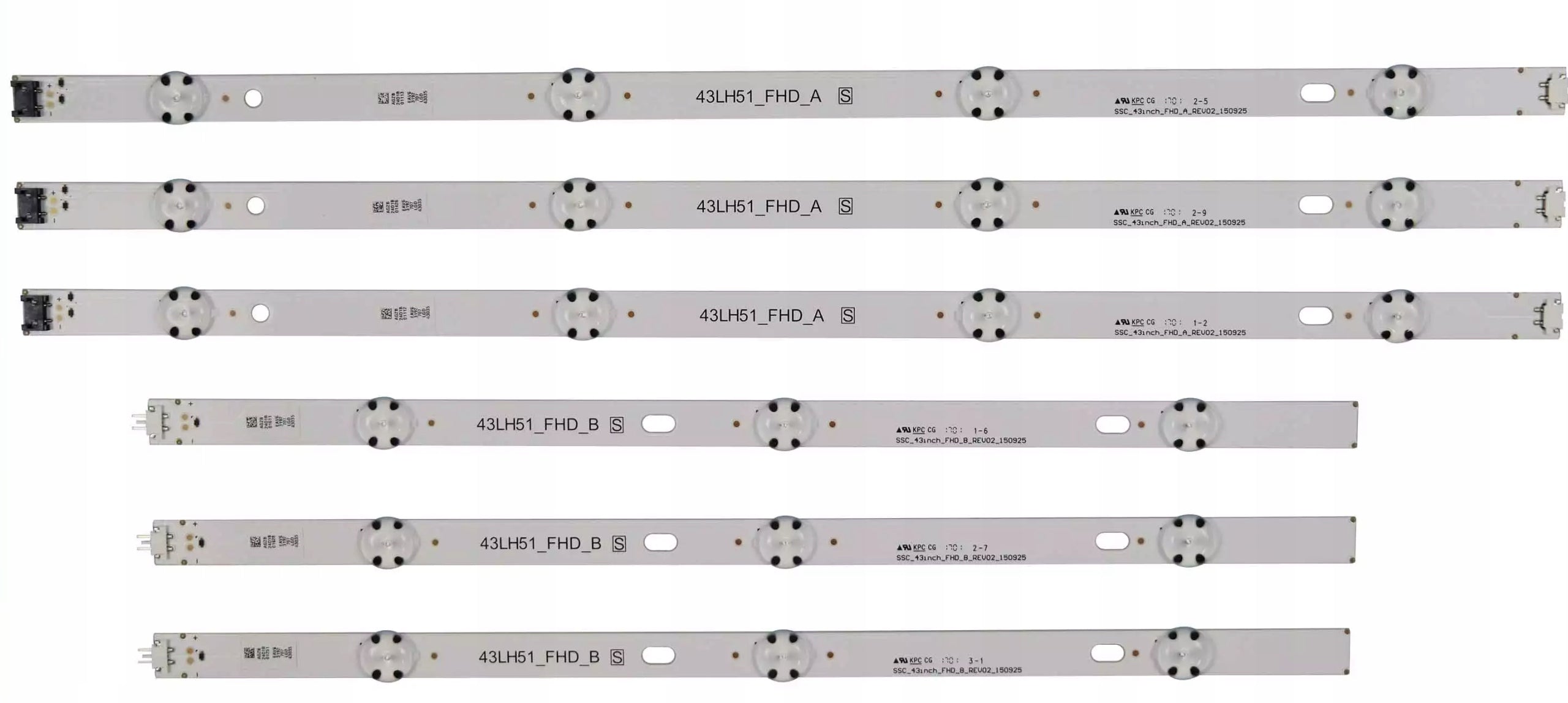 LED STRIP LG 43LH510V 43LF590V 43LH570V