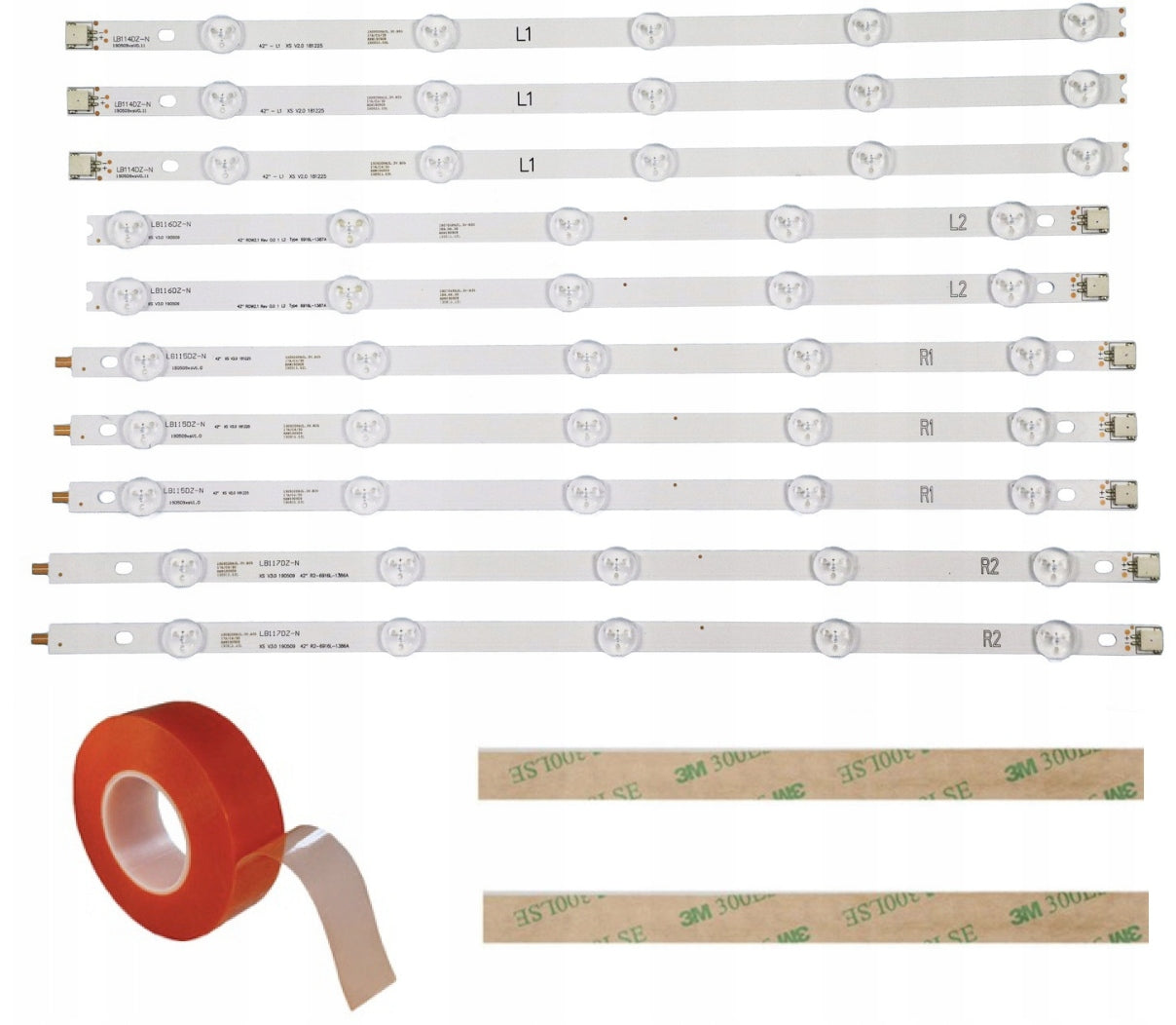 LED STRIPS LG 42LN575S 42LA620 42LN5400 42LA620V 42LN575S 42LN5708 42LN570