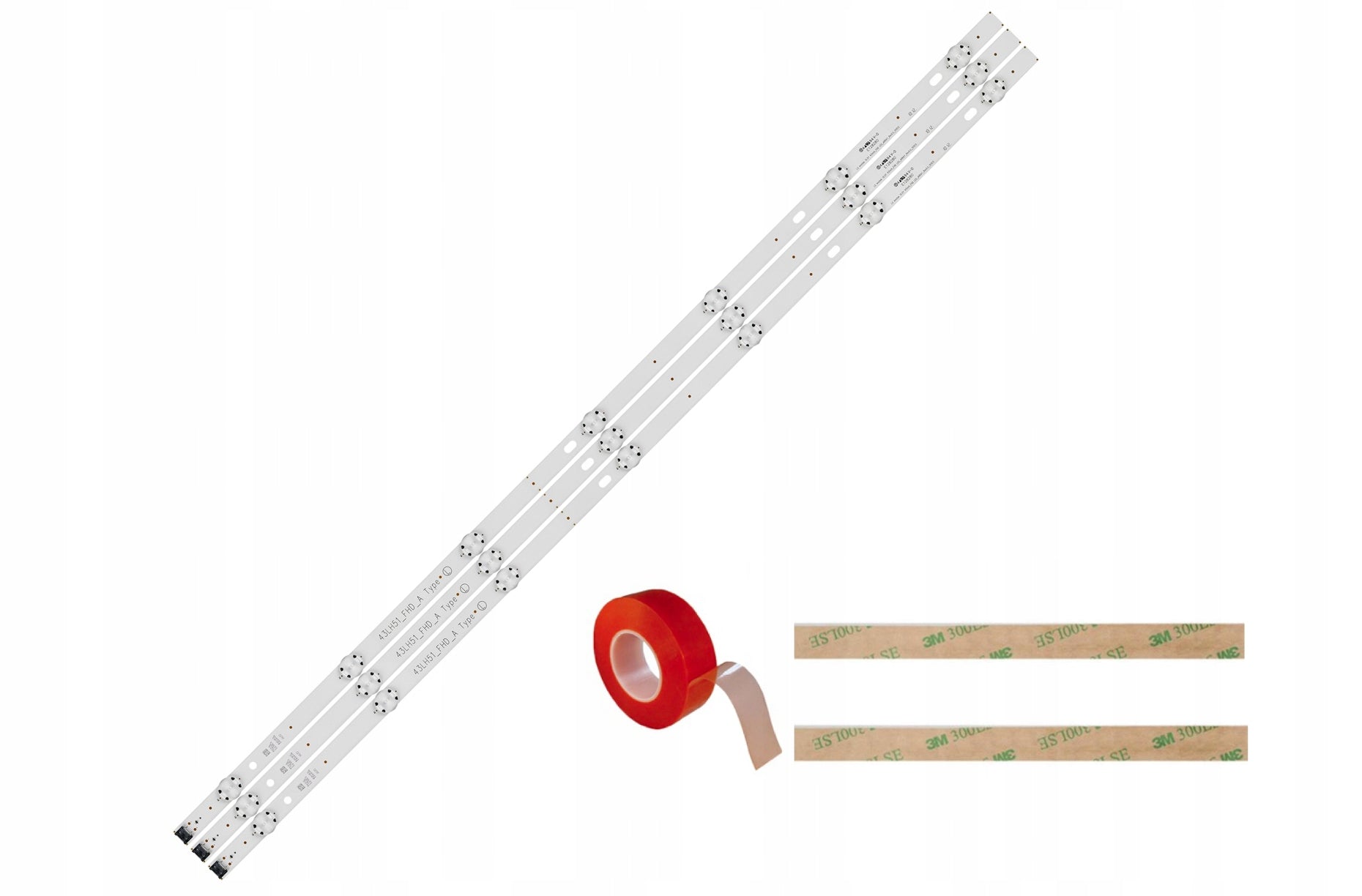 LED STRIPS LG 43LH510V 43LH7500 43LH604V 43LH570V 43LH615V 43LH590V