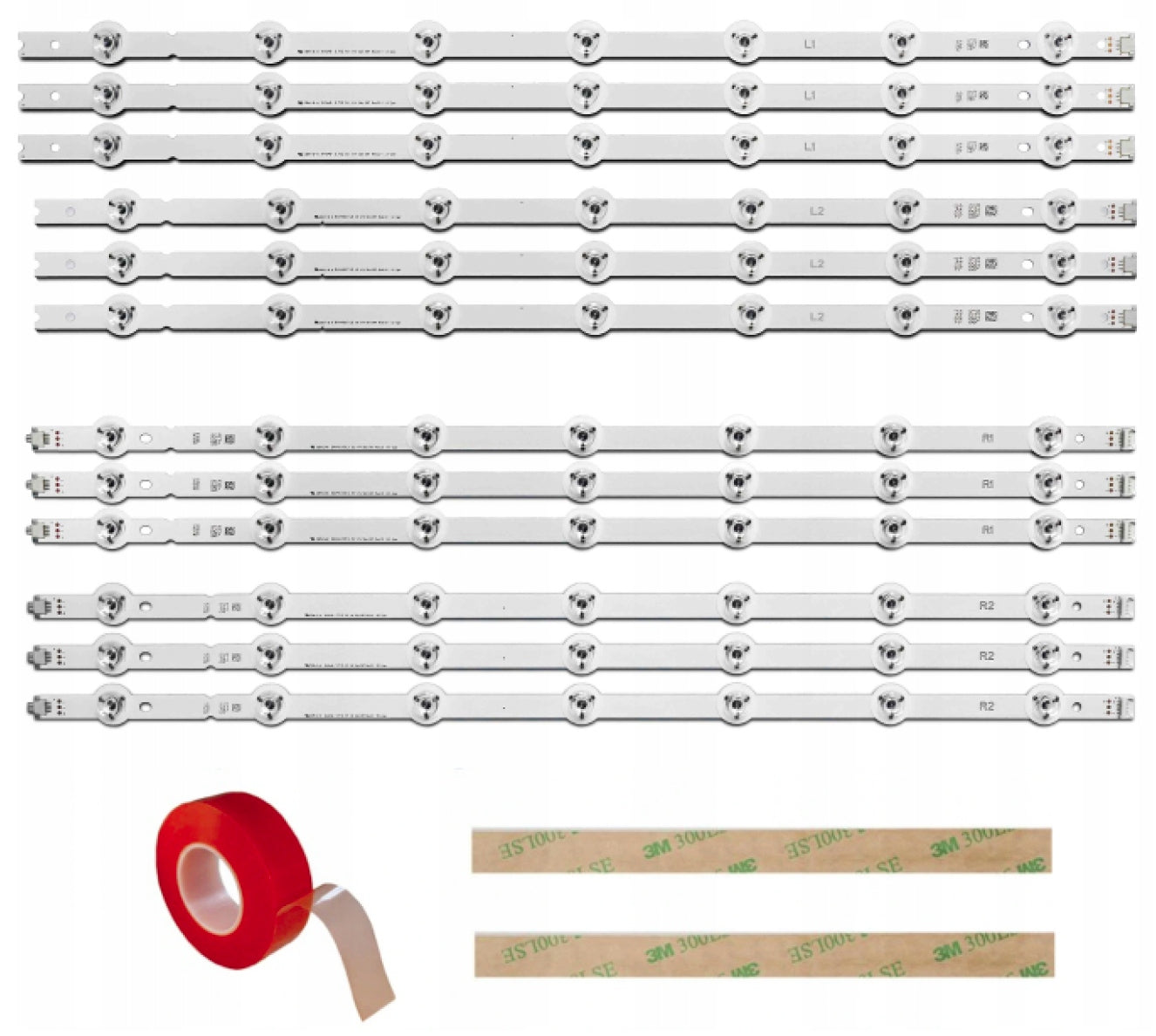 LED STRIPS LG 55 V14 SLIM 55LB670V 55LB671V 55LB673V 55LB700V 55LB720V
