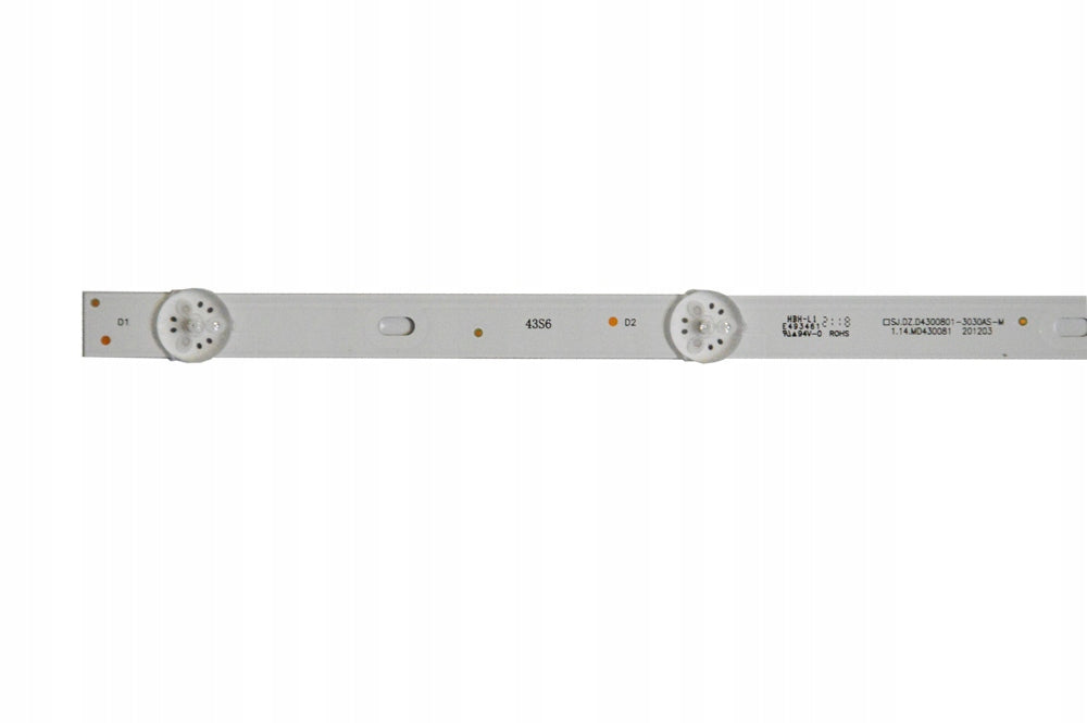 LED STRIPS MANTA 43LUN120D 43LUA120D SJ.DZ.D4300801-030AS-M SET (1) Manufacturer code 43UN120D