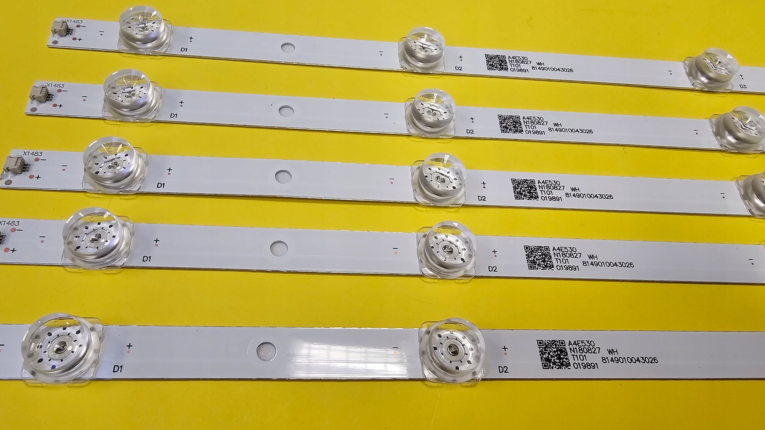 LED STRIPS PHILIPS 43PUS6754 43PUS6554 43PUS6504 43PUS7304 43PUS7334 Manufacturer no brand