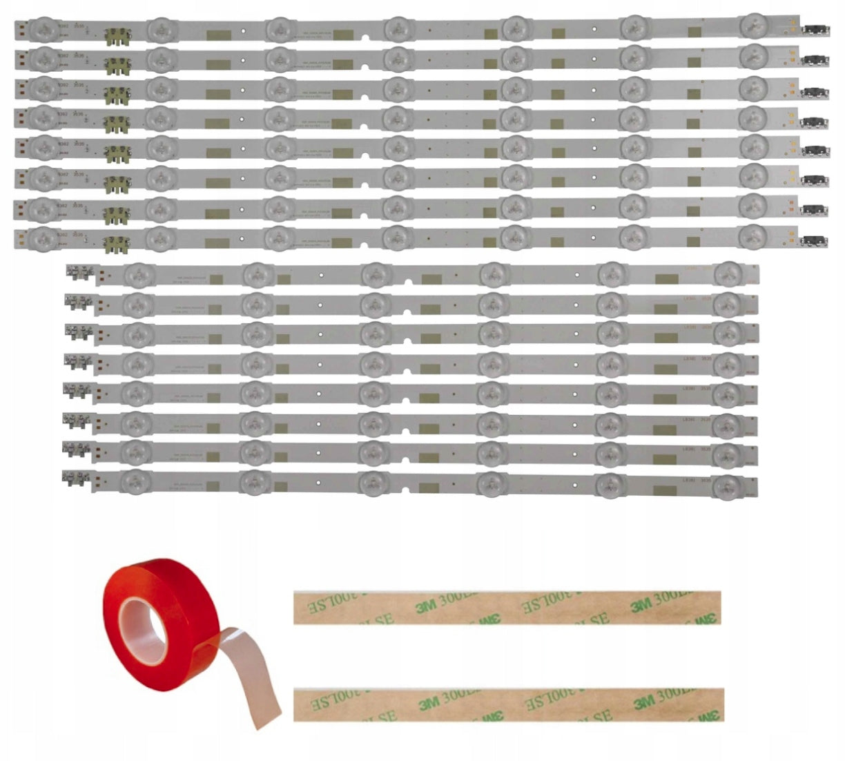 LED STRIPS Samsung UE50JU6800 UE50JU6850 V5DR-500 UE50JS7200 UE50JS7000
