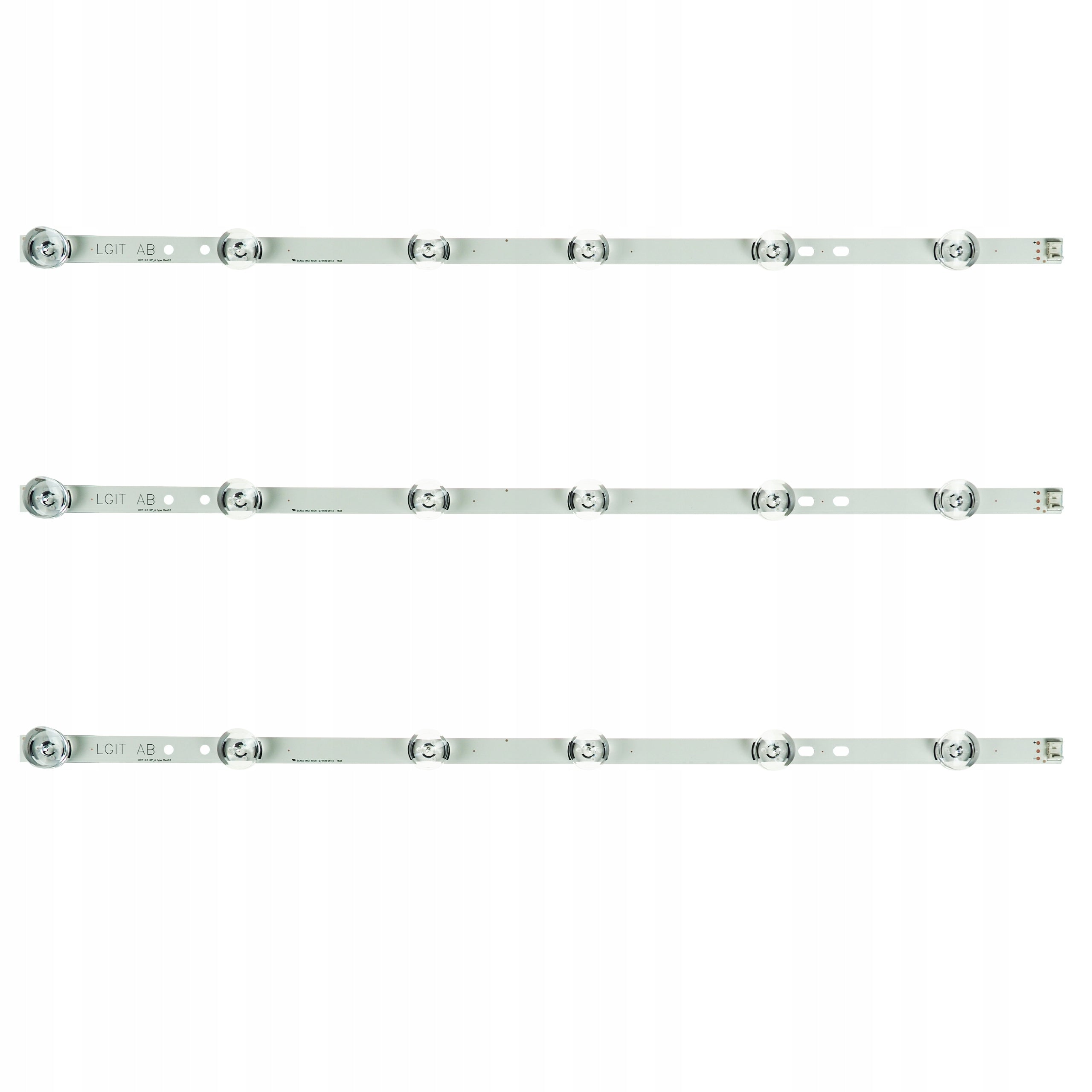 LED STRIPS backlight for TV DRT 3.0 TO LG 32LB5610 32LB561B 32LB + glue