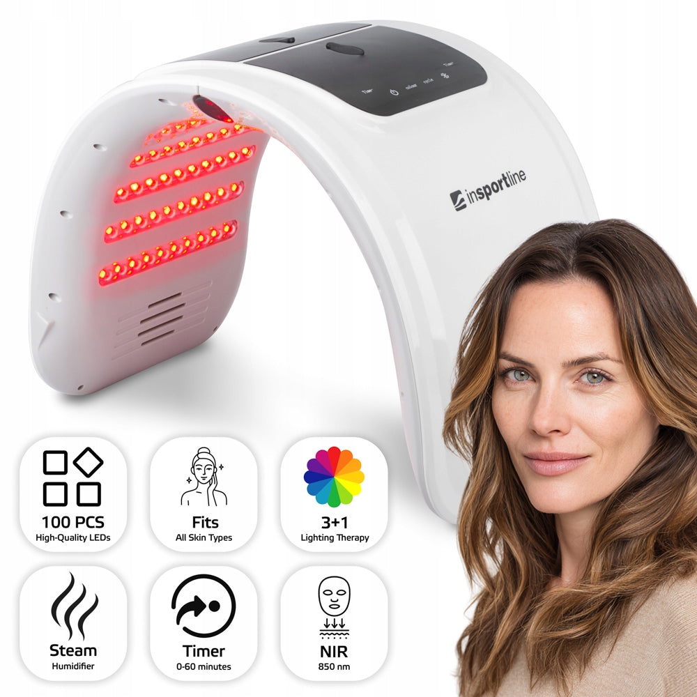 LED TUNNEL for face inSPORTline INFRADOME INFRARED HUMIDIFIER 100 LEDS Medical device no