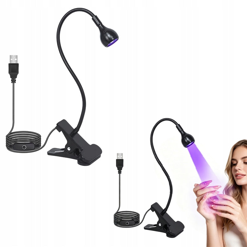 LED UV 5W LAMP FOR CURING NAIL GEL POLISH GLUE + STRONG
