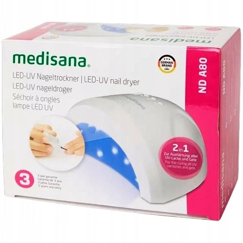 LED+UV lacquer hardening lamp Medisana LED-UV 3 modes