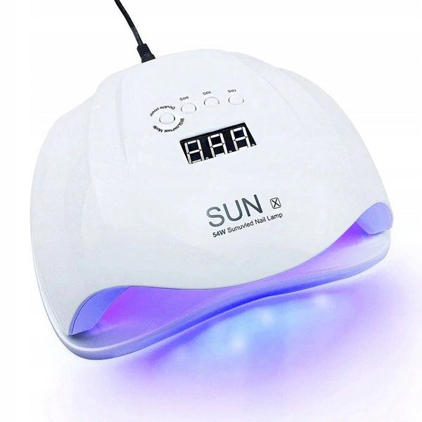 LED+UV lamp Verk Group MANICURE PEDICURE 54 W white Manufacturer code 15789
