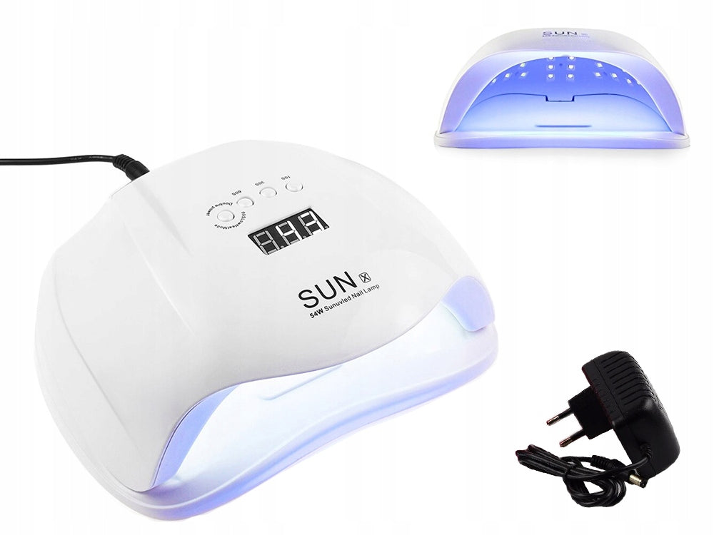 LED+UV lamp Verk Group MANICURE PEDICURE 54 W white