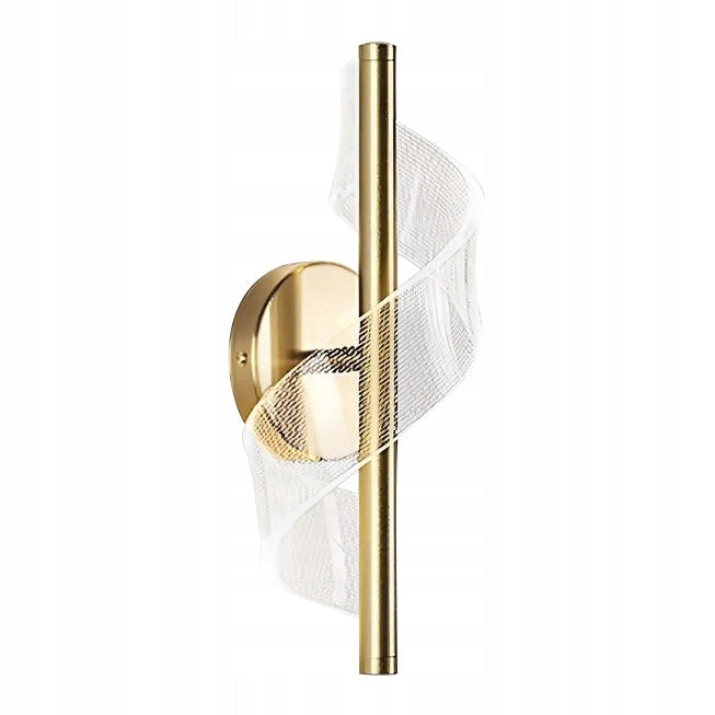 LED WALL SCONCE GOLD FOR STAIRS DIMMABLE MODERN 16W 1800LM