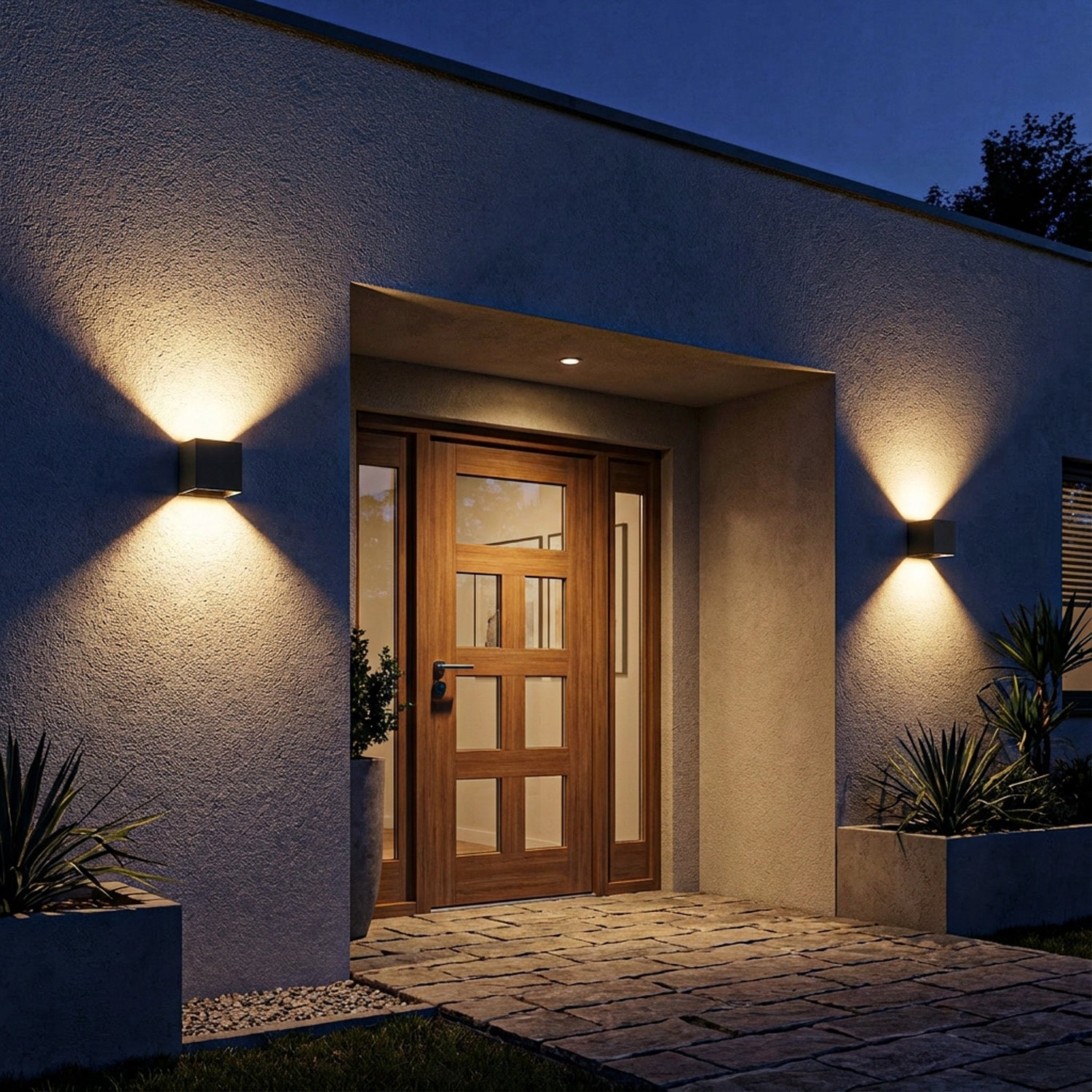 LED Wall Lamp Outdoor Garden Facade Lamp 12W IP65 Anthracite Color other