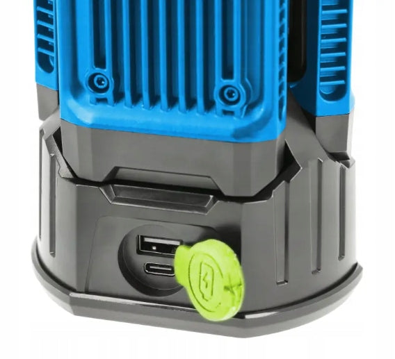 LED battery floodlight with tripod Hogert HT1E450 7000lm Brightness 7000 lm